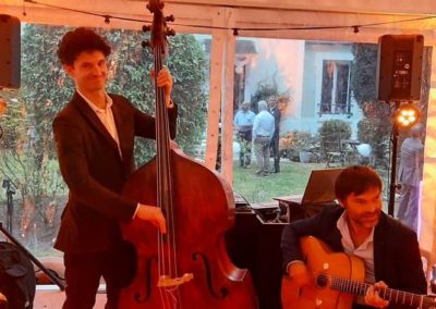 Musiciens cocktail mariage