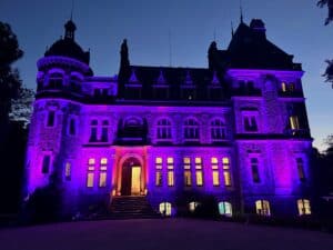 Eclairage de chateau par Jour Précieux DJ Paris