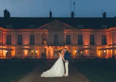 Eclairage de chateau pour mariage en IDF