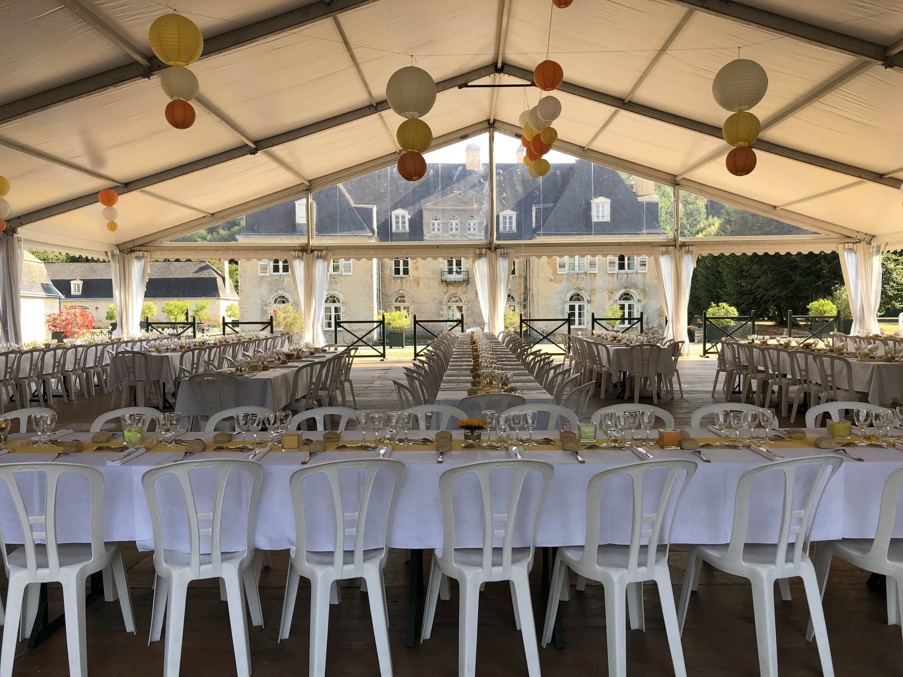 Mariage sous tente en Ile de France