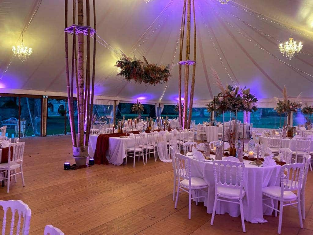 Mise en lumiere mariage