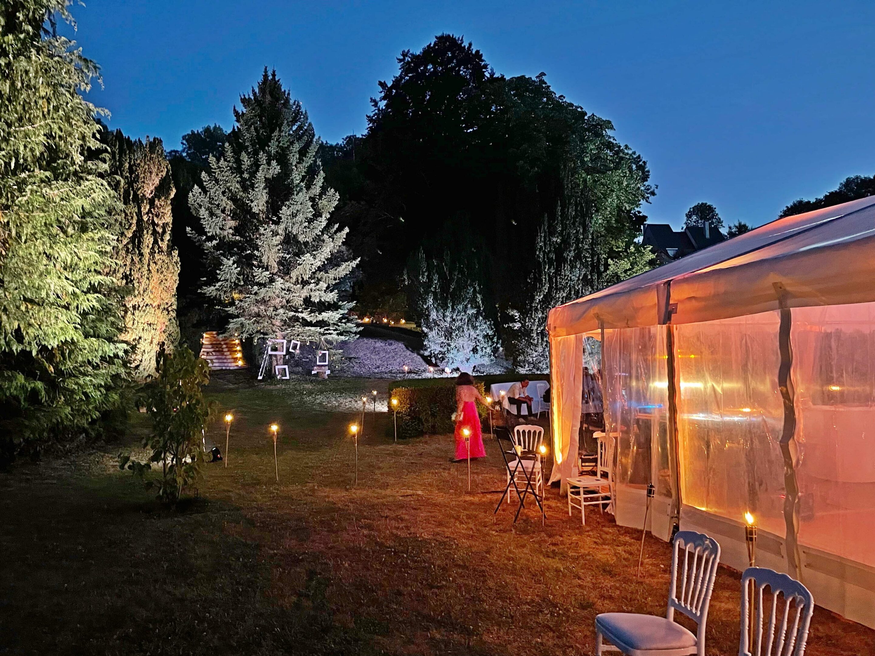 tente cristal mariage